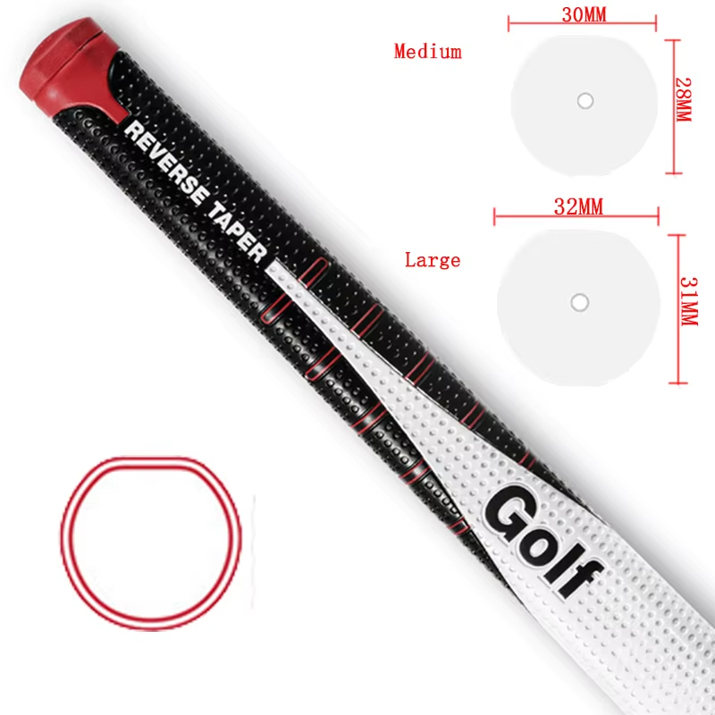 ใหม่กอล์ฟคลับ PU Reverse Taper รอบมือโฟม ULTRA LIGHT Putter Grip กอล์ฟพัตเตอร์ Grips ขนาดกลาง/ใหญ่