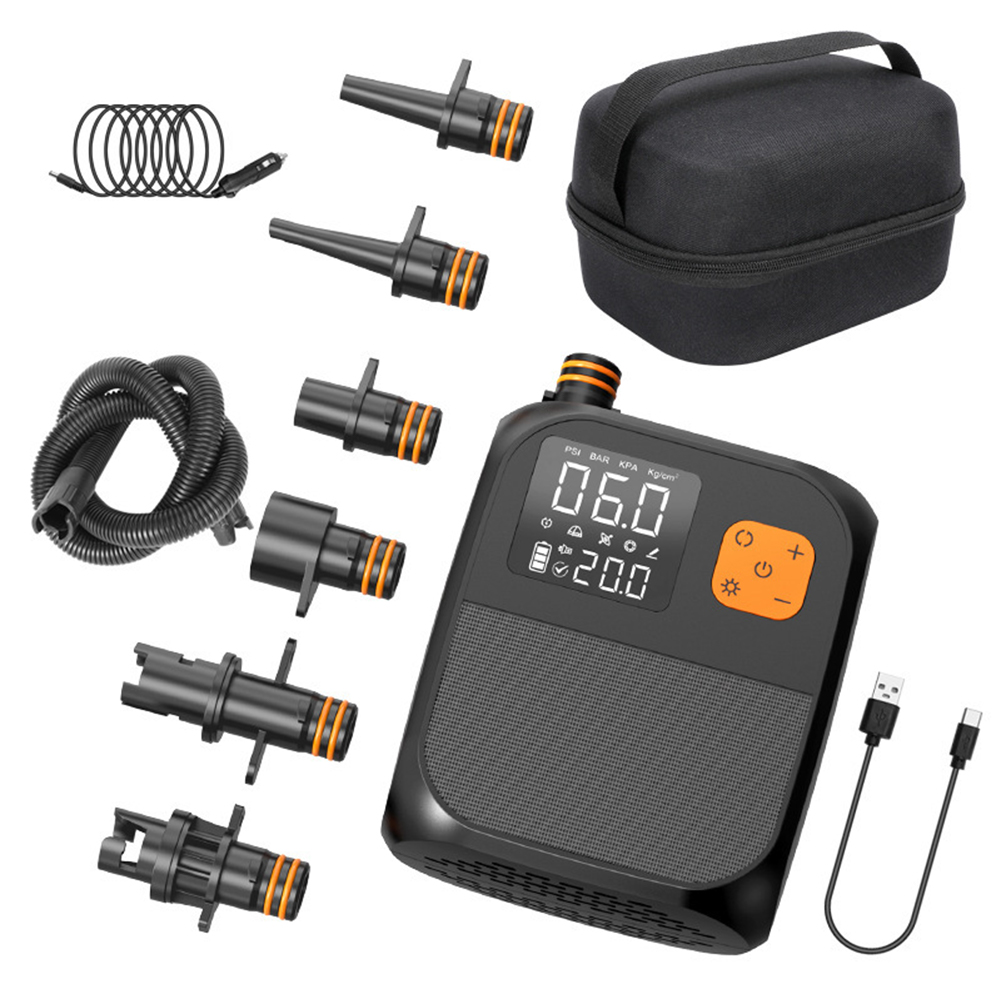 Hoge Druk 25PSI Draagbare Luchtcompressor Stand Up Paddle SUP Pomp Inflatie Paddle Board Pomp voor Surfen Kite Matras Tent