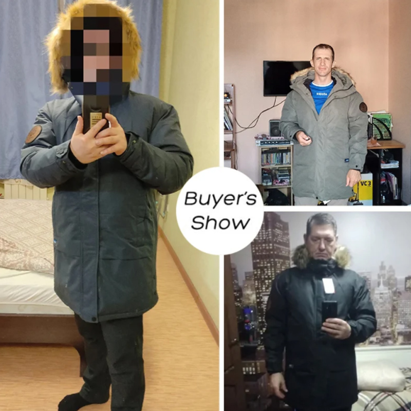 Herbst Winter Männer Unten Jacke Cotas Herren Warme 90% Weiße Ente Unten Mit Kapuze Jacke Parkas Multi Taschen Mantel Männlich Plus 4XL