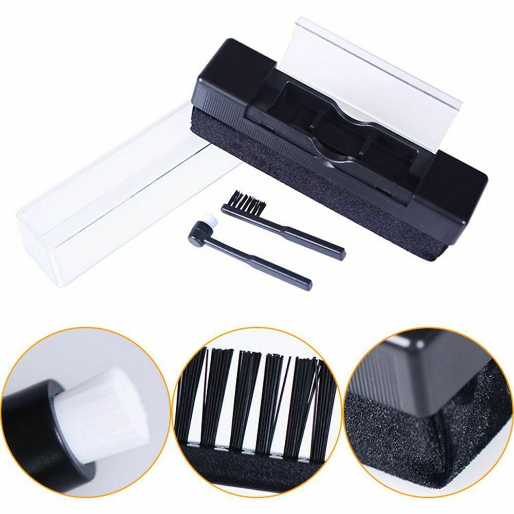 Useful Record Player Cleaning Kit Phonograph With Small Soft Brush Vinyl Cleaner UK