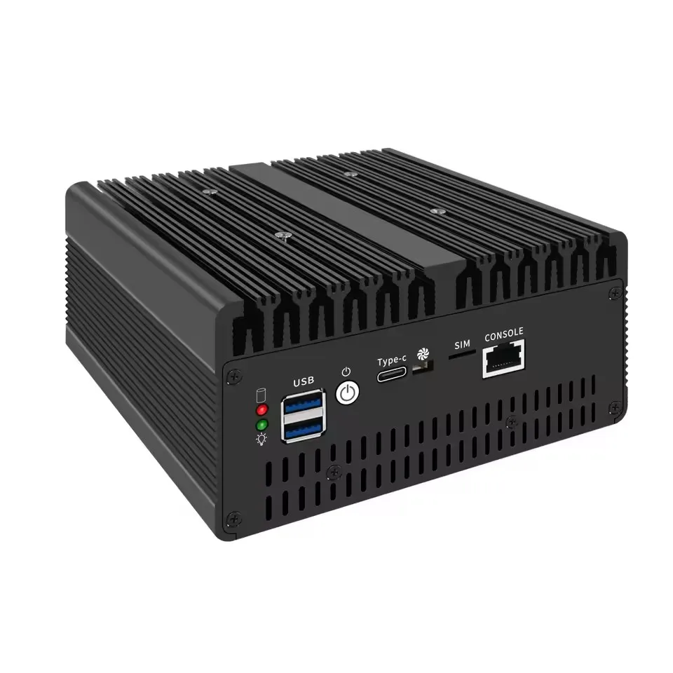 Topton New Firewall Mini PC 4*/2*10G SFP+ Intel i7 13620H 8505 4xi226-V 2.5G 2*DDR5 NVMe Industrial Computer Home Server Proxmox