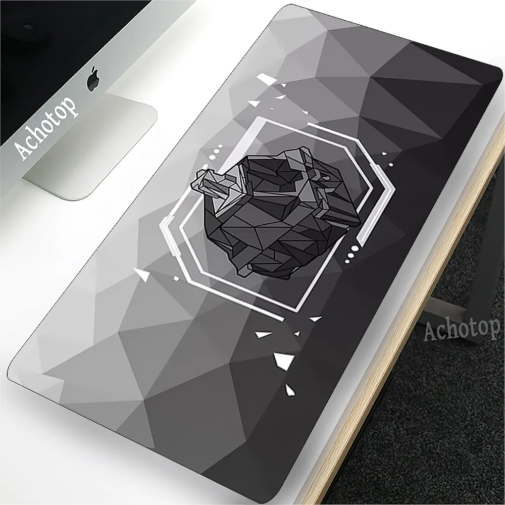 Đen Trắng Game Thủ Miếng Lót Chuột Chơi Game Mousepad Tốc Độ Để Bàn Thảm Laptop Chơi Game Thảm Cho Văn Phòng Thảm Bàn Làm Việc Phụ Kiện Chơi Game miếng Lót