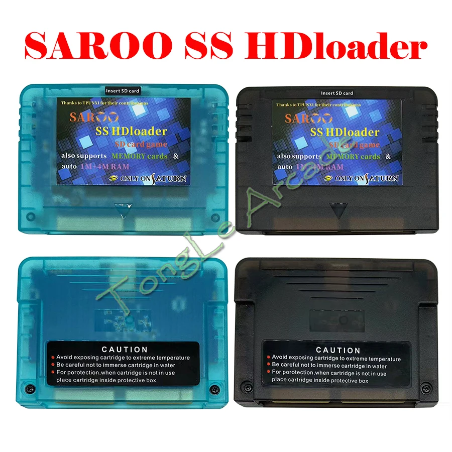 V0.7 SAROO HDLoader Поддержка английского меню SS Game Reader Использование TF или SD-карты для чтения адаптера ISO Быстрое чтение для Saturn без компакт-диска