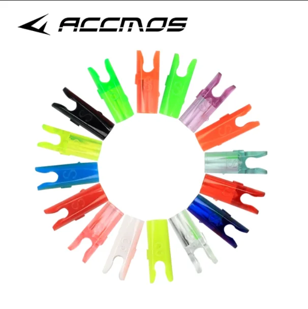 50 unidades de flecha de tiro con arco S/L se utiliza para varios accesorios de cola de pasador de eje de flecha