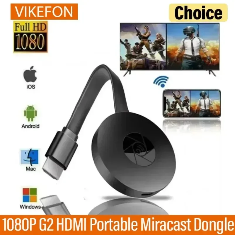 HDMI-Kompatibel 1080P Für MiraScreen Display Anycast Wifi Tragbare Miracast Dongle Kompatibel Für TV Android Ios Spiegel bildschirm