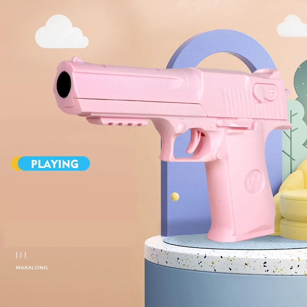 Pistole giocattolo per bambini Pistola in plastica Pistola manuale Pistola giocattolo Schiuma Dardo Blaster Modello di tiro Lanciatore per ragazzi Ragazze Giochi all'aperto