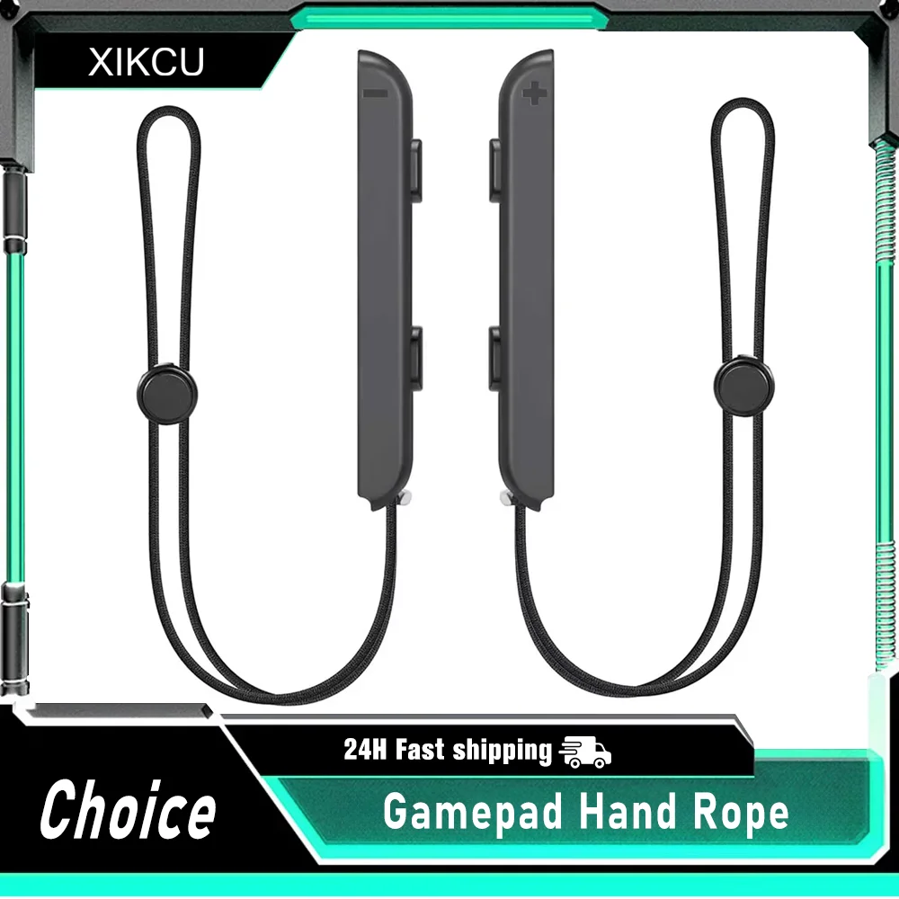 XIKCU para Nintendo Switch y controlador de mando OLED, cuerda de mano, correa de muñeca Joy-con, accesorios para videojuegos para ordenador portátil