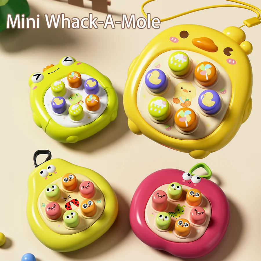 Mini mouse portátil para crianças, brinquedo de quebra-cabeça para aliviar o estresse no bolso
