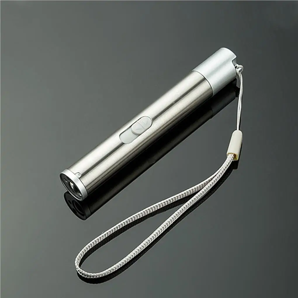 Pointers USB Rechargeable 3-in-1 Flashlight Infrared Detector Pet