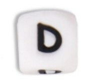 10PCS Silikon Alphabet Buchstaben Perlen Personalisierte Name Beißring Handgemachte Silikon Schnuller Ketten Perle BPA FREI