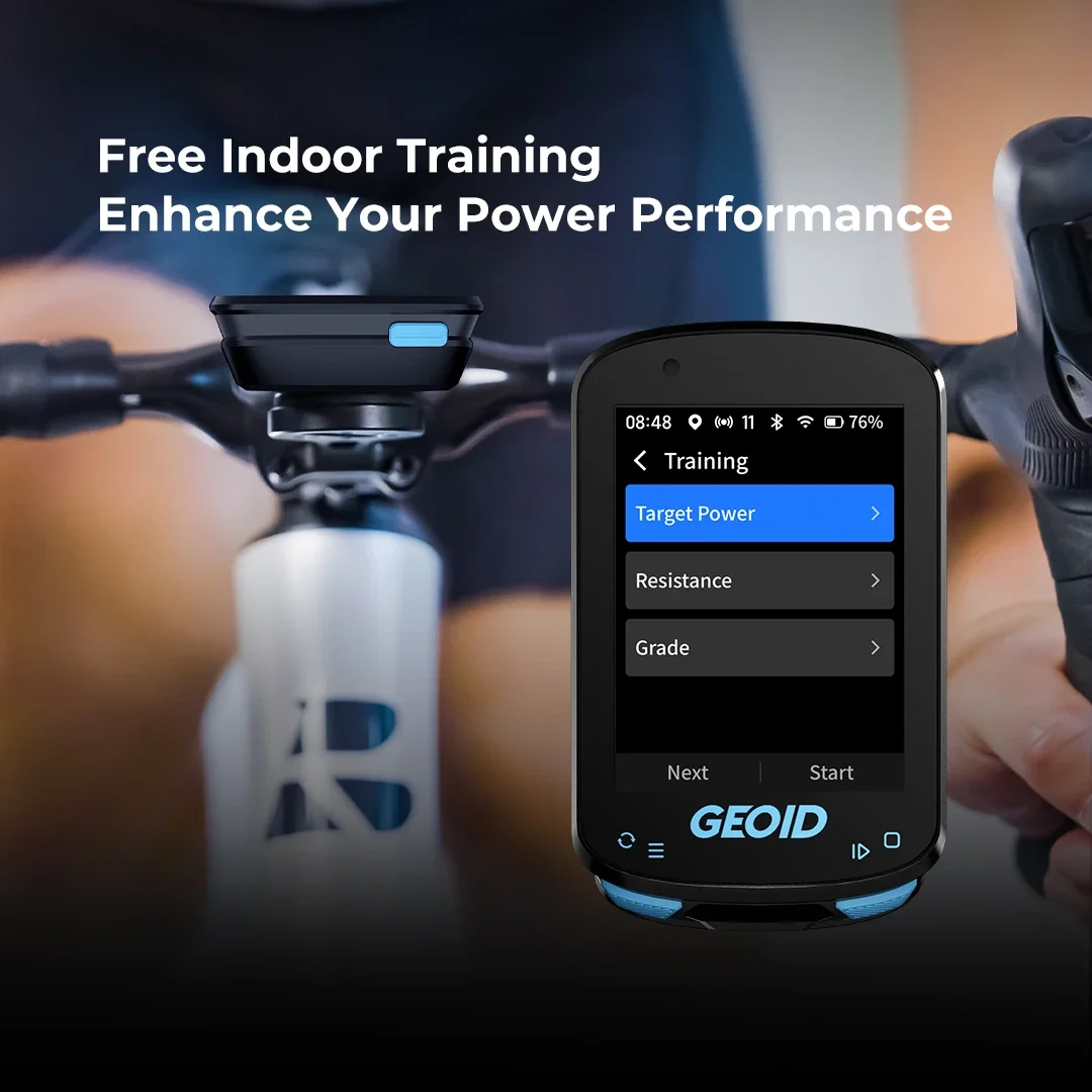 GEOID CC600 velocímetro inalámbrico para ordenador de bicicleta inteligente con WIFI automático ant odómetro IPX7 sistema de navegación para bicicleta