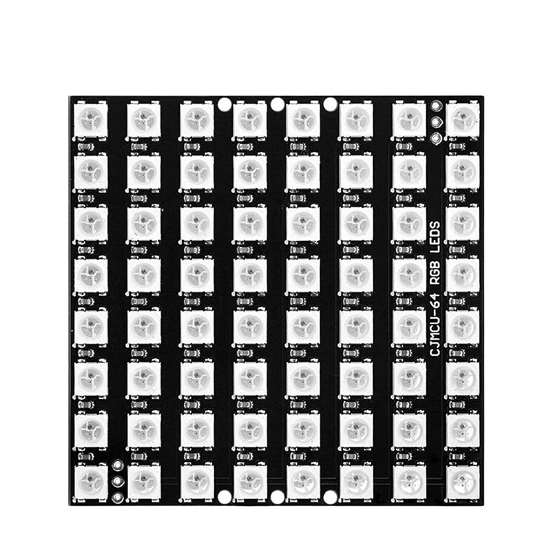 Módulo de CJMCU-8X8 de Panel de matriz LED 3 X U 64 Compatible con Arduino y Raspberry Pi