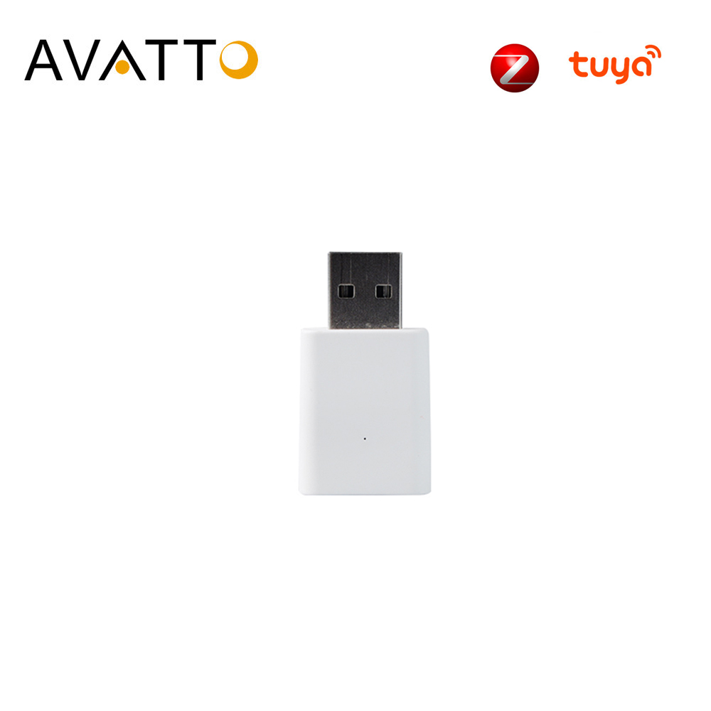Ретранслятор сигнала AVATTO Tuya ZigBee 3,0, USB-удлинитель для Smart Life, устройства 20-30 м, Zigbee сетчатый домашний помощник для автоматизации
