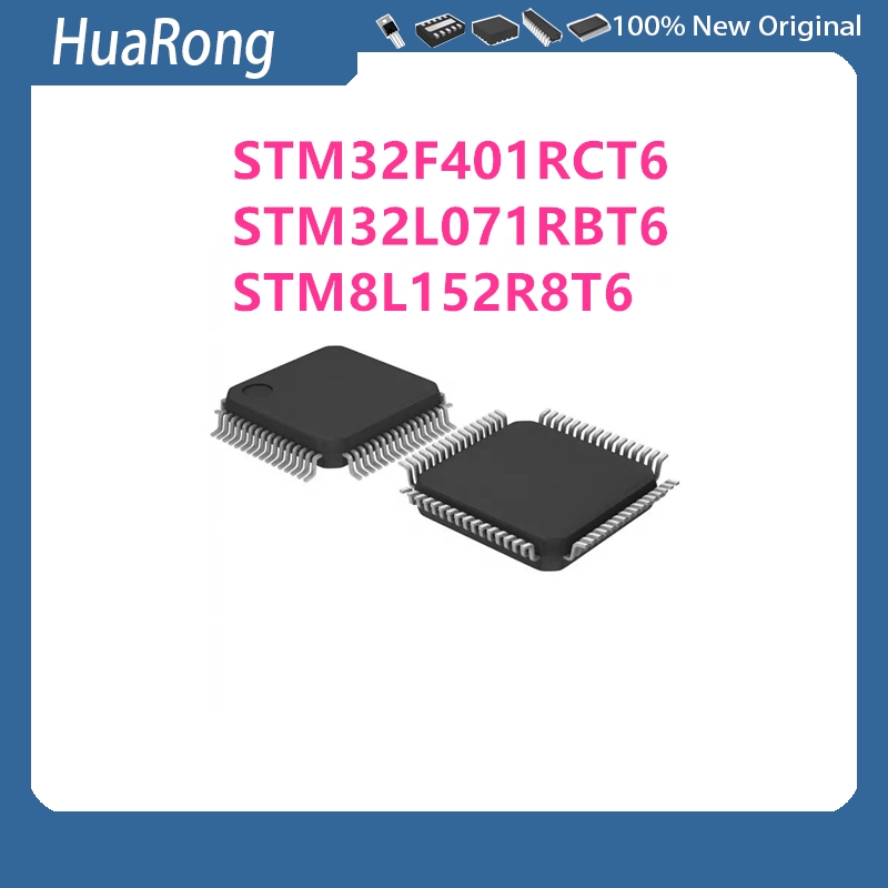 5 шт./лот STM32F401RCT6 STM32F401 STM32L071RBT6 STM8L152R8T6 STM8L152 LQFP64