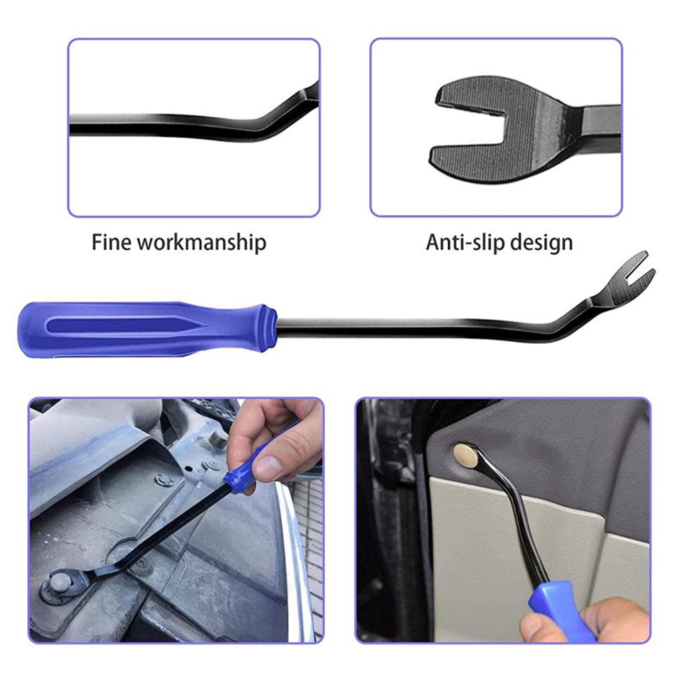 Plastic Auto Dismantle Tools Kit Car Radio Door Clip Panel Trim Dash Audio Removal Installer Pry Kit Refit Set