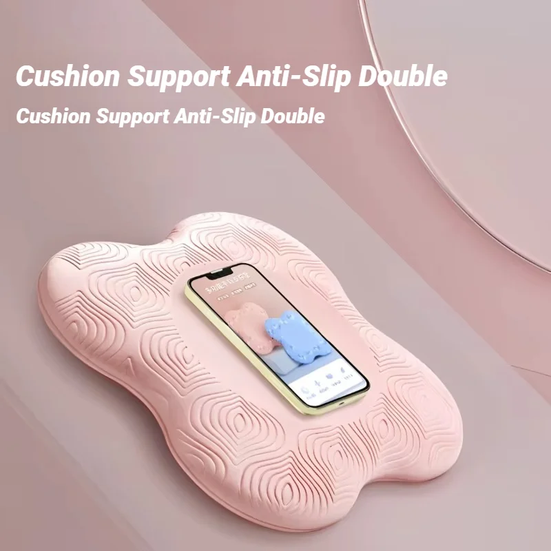 Tpe หนา Anti SLIP โยคะคุกเข่าป้องกัน Pad เข่านุ่มแบนสนับสนุนช้า Rebound ลื่นกีฬาฟิตเนส MAT Solid Elbow