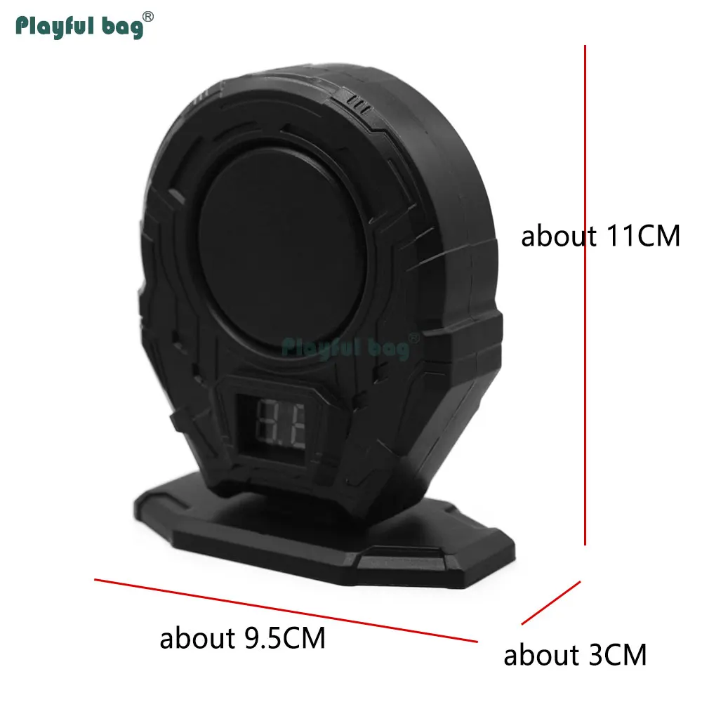 Weihnachtsgeschenke Mini Infrarot Dart Target Laser Training Target Induktion Laser Target Auto-Scoring Target Sound Light Feedback