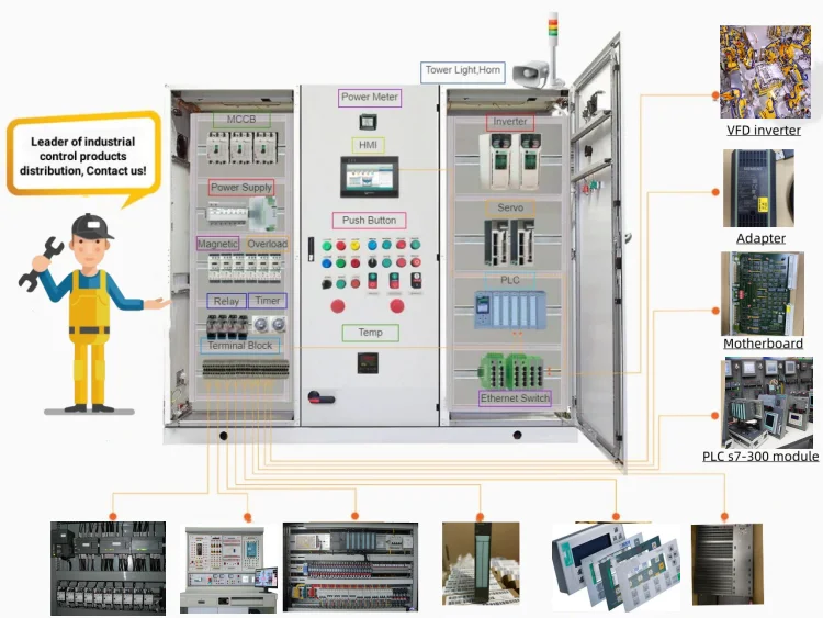 Módulo de entrada de 4 puntos plc de automatización Industrial 1762-IT4