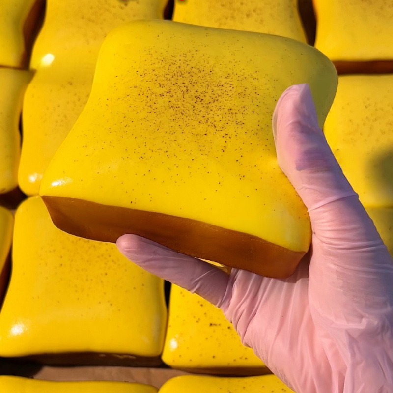 Мягкая игрушка с имитацией тостового хлеба, медленно растущая игрушка для снятия стресса, сенсорная игрушка для тревоги, СДВГ, подарки с аутизмом для детей и взрослых