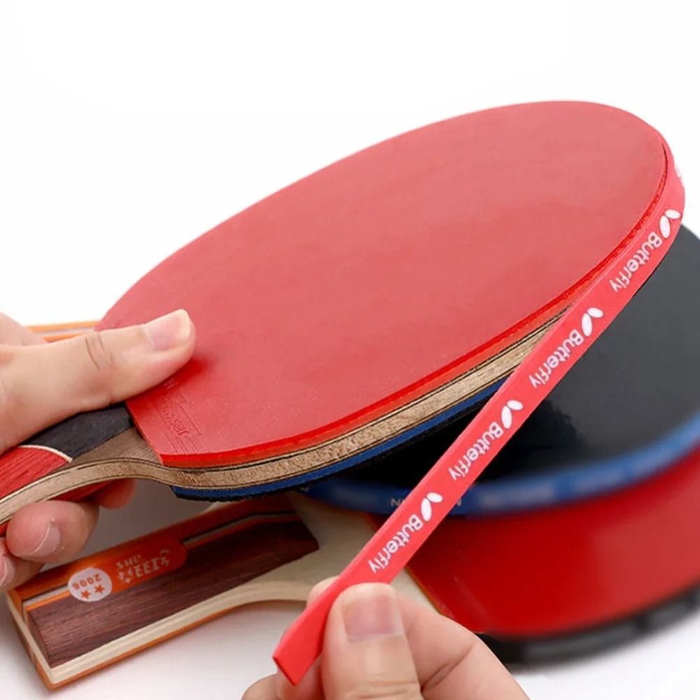 Rakieta do tenisa stołowego taśmy krawędziowe Ping Pong taśma do ubrań gąbka ochronna nietoperza ochrona krawędzi zagęszczonego profesjonalne akcesoria