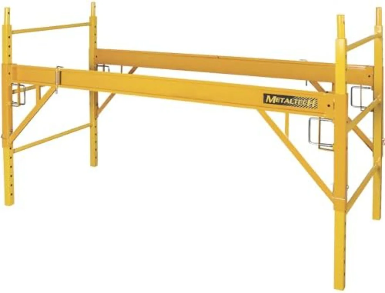Includes 2 side frames, 2 braces, 8 locking pins  Extension