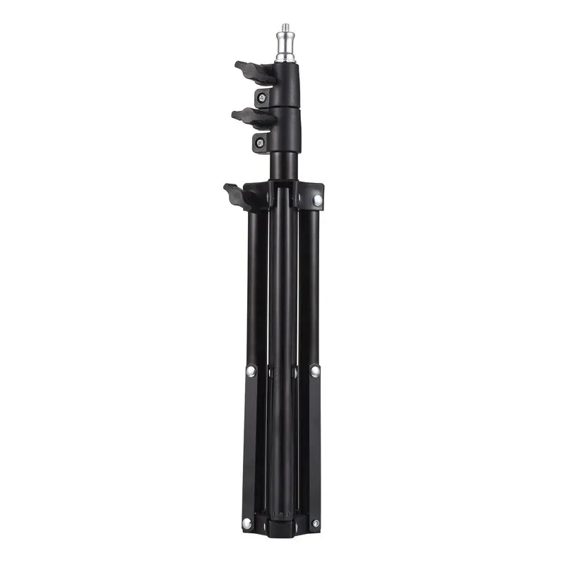 Metal Tripod Stand Universal Projector Bracket Extendable to 1.6M Aluminum Alloy Interface Adjustable Height for Projector