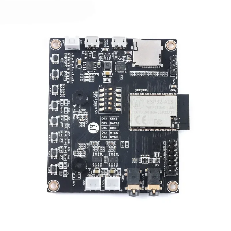 Placa de desarrollo de Audio ESP32-A1S, módulo WiFi y Bluetooth, puerto serie ESP32 A WiFi, antena PCB integrada