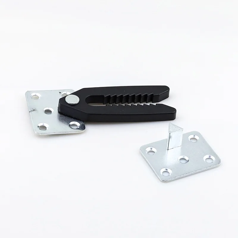 2pcs Furniture Hinge Sofa Connector Hasp Alligator Clip Joint Snap Link Sectional Sofa Connection Fastener  Hardware Accessories