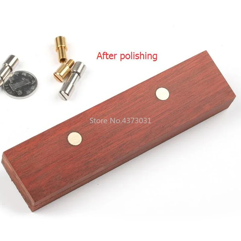 10 Miếng Đồng/Thép Không Gỉ Bu Lông Nhanh Ốc Vít Để Tự Làm Dao Chất Liệu Tay Cầm Vít Khóa Dao Trục Dây Đinh Tán