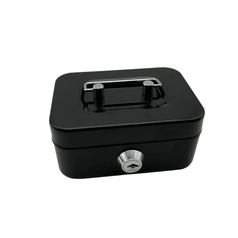 ตู้เซฟเงิน ตู้นิรภัยขนาดเล็ก เก็บกุญแจเหล็ก Stash Box สําหรับเงิน Safe Locker Security กล่องเงินสดโลหะ