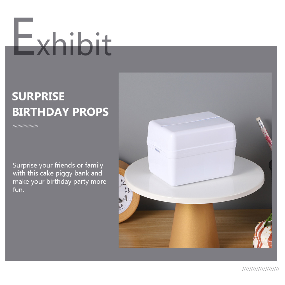 5Sets Kuchen Ziehen Box Kunststoff Geburtstag Party Decor Kuchen Pull Out Kit Überraschung Geburtstag Requisiten