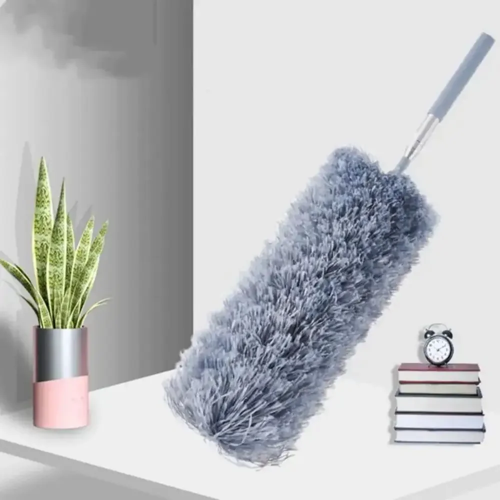 Plumeau de nettoyage léger, brosse à poussière Flexible, nettoyeur de poussière, dépoussiéreur, outils de nettoyage ménager, 1 pièce