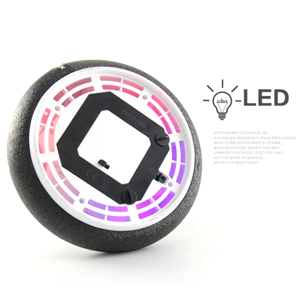 Air Power Hover Ball พร้อมไฟ LED และกันชนโฟมของเล่นกลางแจ้งในร่ม Air Floating ลูกฟุตบอลลูกฟุตบอลของเล่นของขวัญสําหรับเด็ก