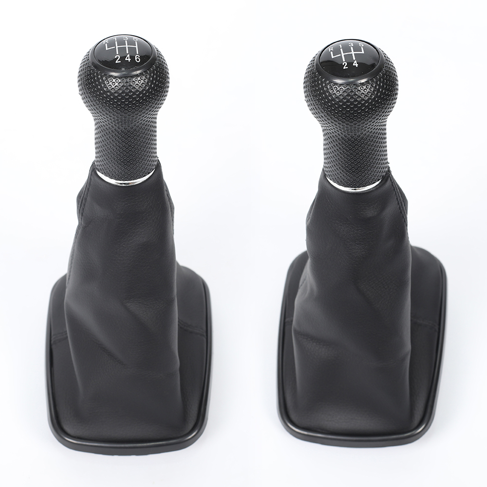 新車 5/6 スピード 12 ミリメートルギアシフトノブレバーシフターゲートルブーツフォルクスワーゲン VW ゴルフボラジェッタ GTi MK4 インテリアアクセサリー