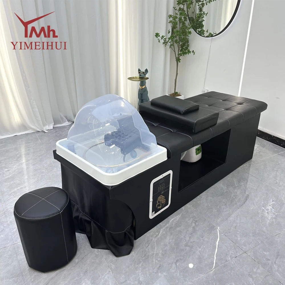 Salon ซักผ้านวดผม Hydrotherapy แชมพูเตียงสปาหัว Water Therapy การไหลเวียนโลหิตแชมพูเตียง