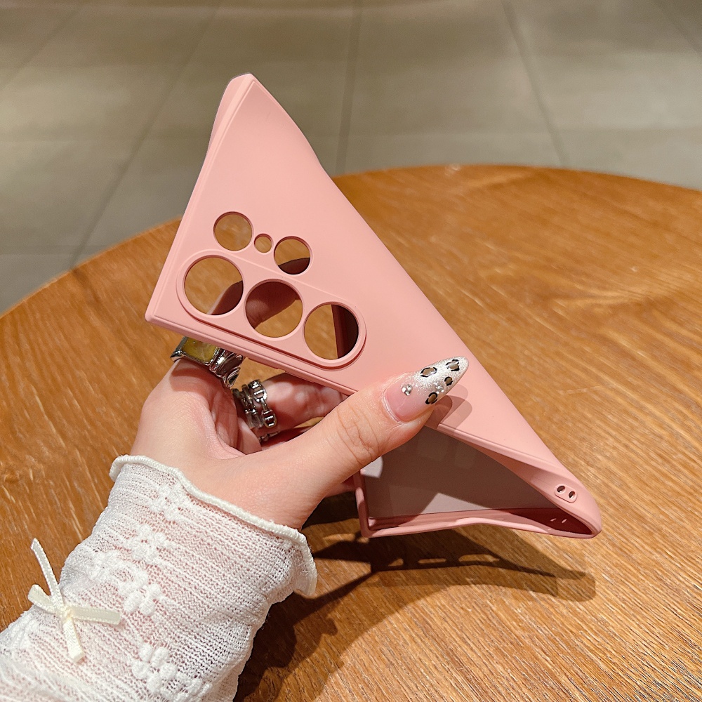 Official Liquid Silicone Shockproof Soft Case Samsung Galaxy S25 S24 S23 S22 S21 Ultra Plus S23 FE Solid Color Protection Cover