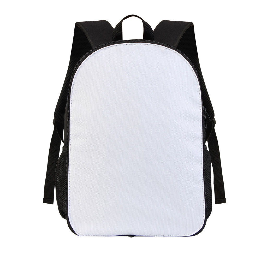 Sublimation Blank Backpack Bag 4 Colors Option Students Schoolbag Large Capacity Canvas Travel Bags For Thermal Transfer Print