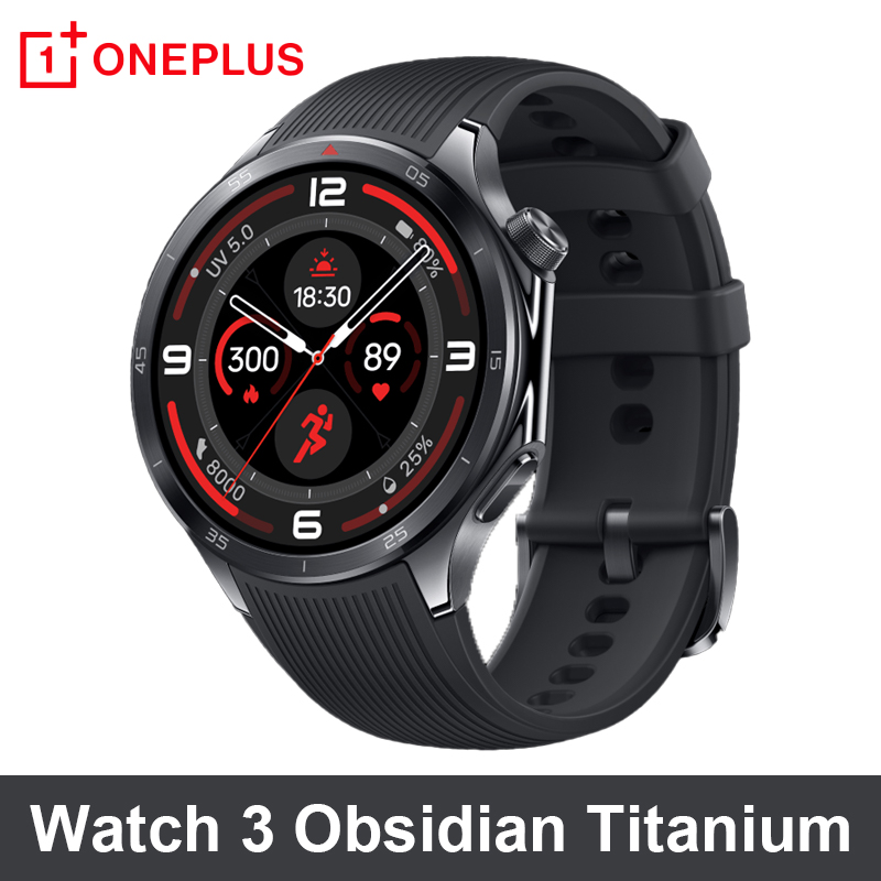 【Брендовая +】Глобальная версия OnePlus Watch 3, умные часы, 1,50 дюйма, AMOLED-дисплей LTPO, процессор Snapdragon W5, двухчастотный GPS