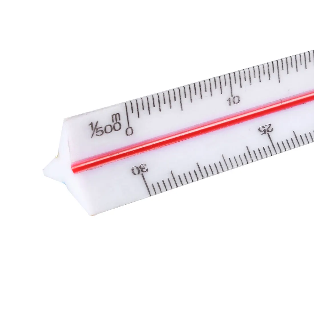 Regla de escala Triangular de 15cm, regla técnica de dibujo Triangular de plástico, papelería 1:100 - 1:600