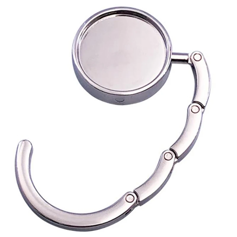 Gancho plegable portátil para bolso de mano, gancho para colgar, mesa, 1 ud.