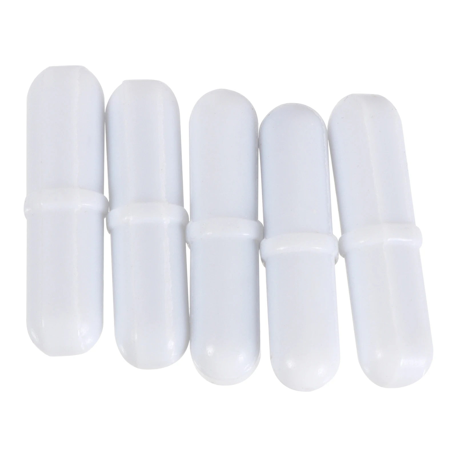 5Pcs barra magnetica da laboratorio agitatore magnetico cilindrico agitatore-miscelatore barre di agitazione agitatore magnetico laboratorio scolastico