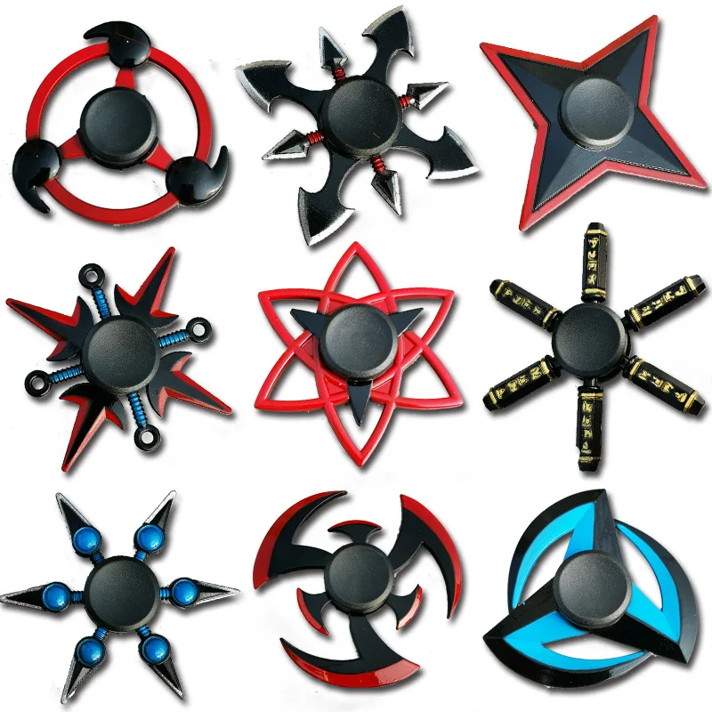 ความคิดสร้างสรรค์ Hand Spinner Gun สังกะสีโลหะผสมโลหะ Fidget King of Glory อาวุธ Series เด็กความเครียดบรรเทาของเล่นตลก