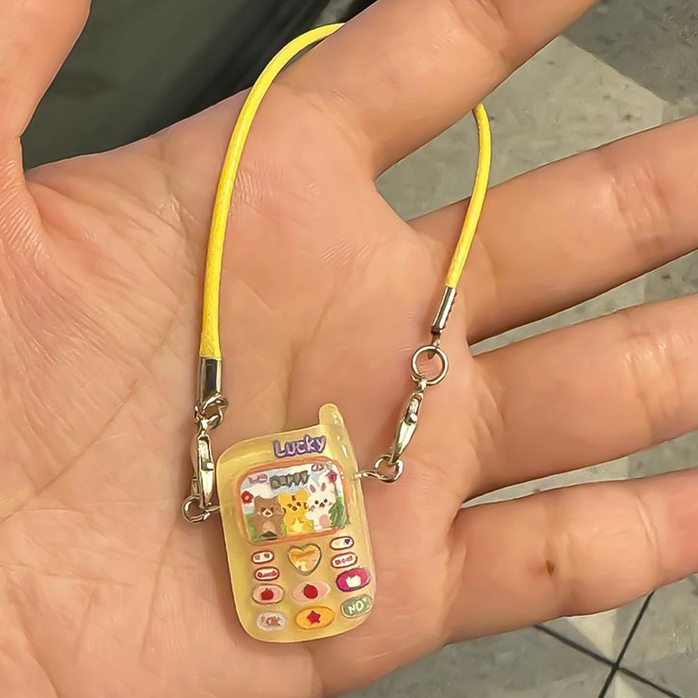 Кукольный домик, мини-подвеска, модель, мультяшный милый маленький мини-украшение для мобильного телефона для 15-17 см, лабубу, мультяшный кулон, сладкий подарок для пары