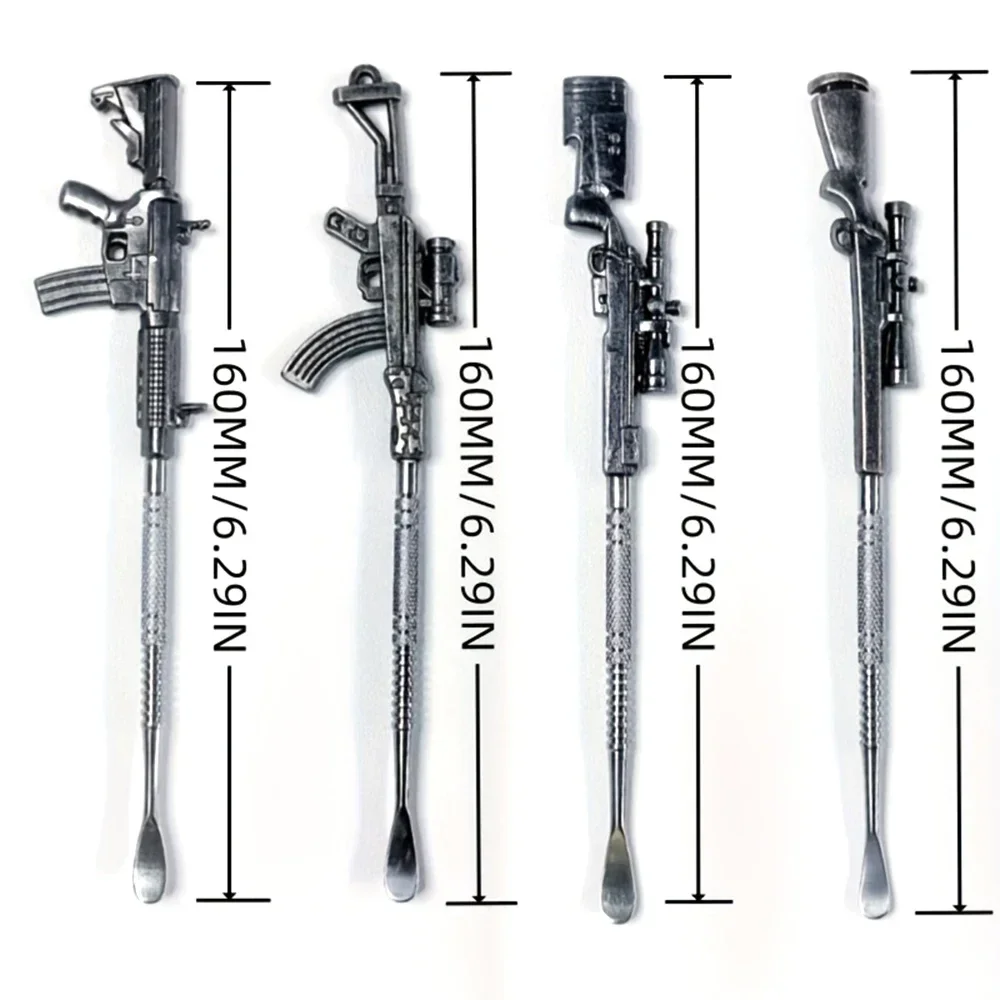 Creative Style Oil Spoon Stainless Steel Wax Carving Cleaing Tool Smoke Accessories