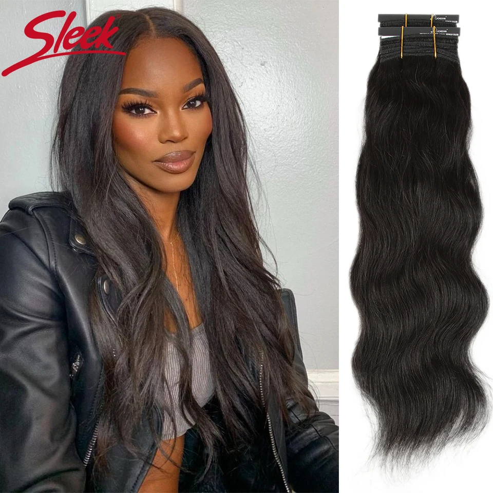 Elegante pacotes de cabelo humano para as mulheres 100% não processado cabelo humano ondulado duoule desenhado pacotes tecer extensões singles pacotes