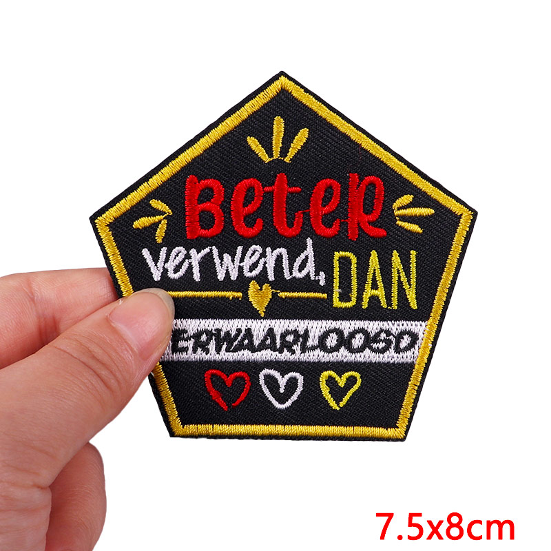 2024 NEW Netherland Oeteldonk Emblem Patches Netherland Carnival Festival Patch Iron On Patches Frog Patch Jackets Sewing Badges