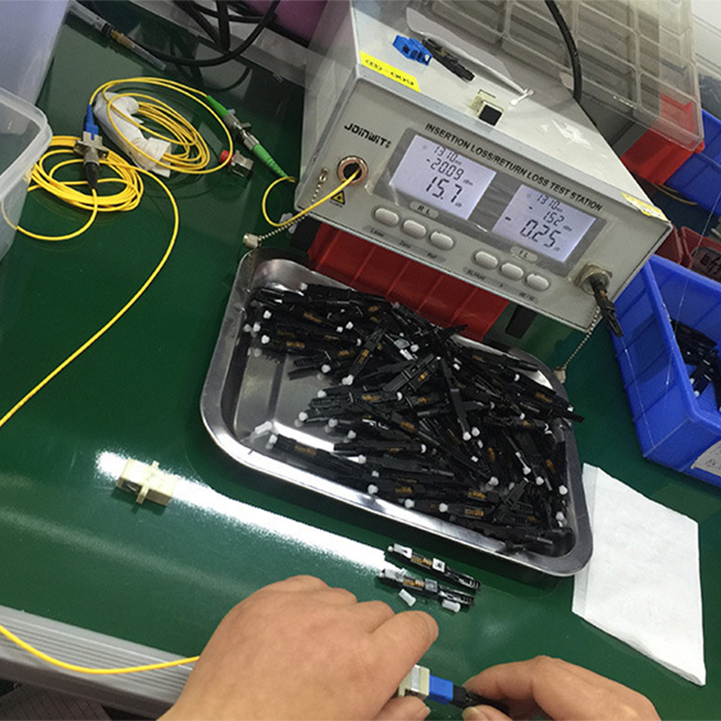 FASO 100PCS/50PCS FTTH SC UPC 광섬유 커넥터 FTTH 광섬유 퀵 커넥터 도구 키트 UPC 광섬유 퀵 커넥터 광섬유 커넥터 SC APC 퀵 커넥터 테스트용