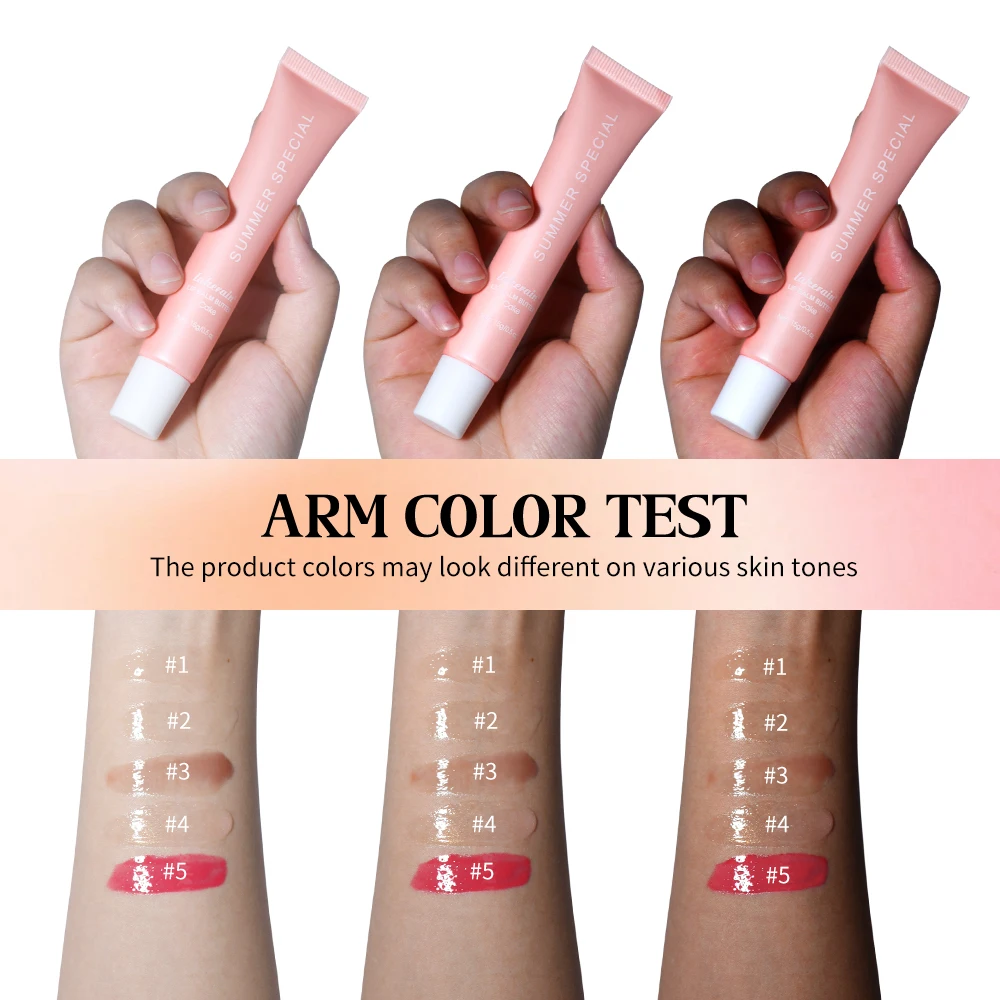 Bálsamo labial hidratante de verano, brillo de labios de espejo, vainilla, menta, café helado, olor a pastel, lápiz labial transparente, maquillaje de aceite labial