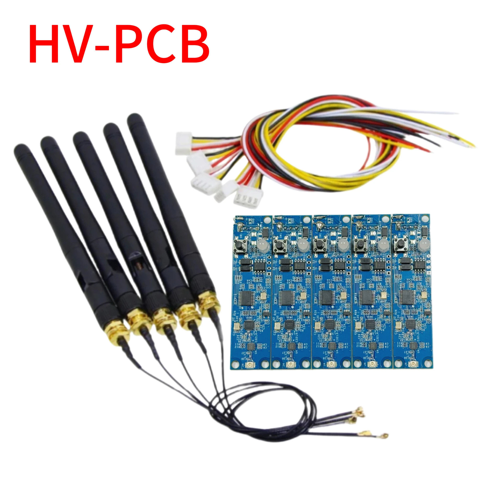 A8 2.4G ISM DMX 512 Controller wireless Modulo PCB Trasmettitore 2 in 1 Ricevitore per luce da palco Wireless incorporato fai da te 485EE