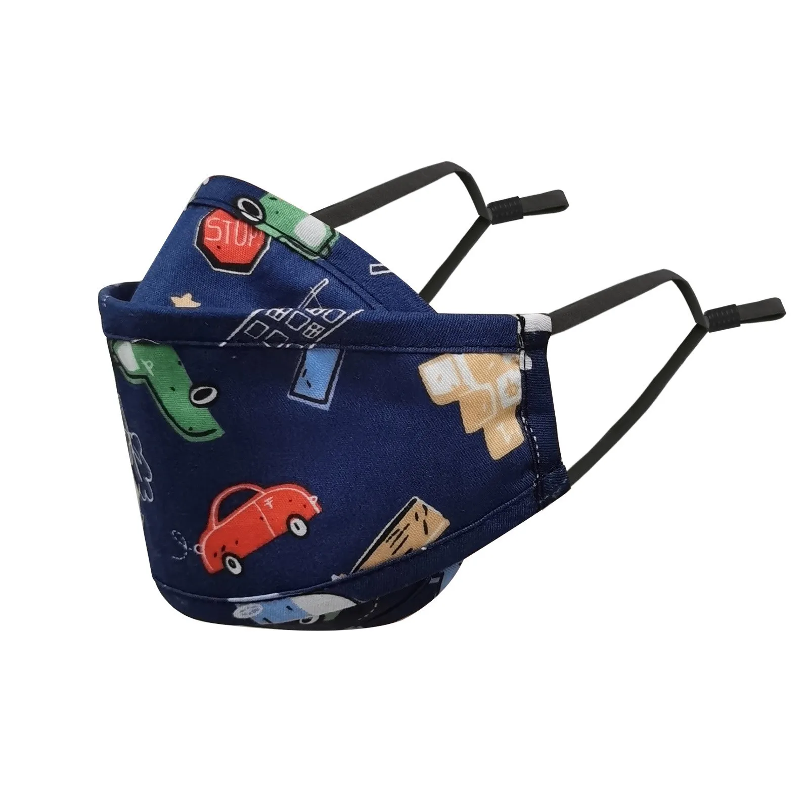 Children'S Cotton Reusable Face Warm Windproof Fish Type Mask Multiple Styles And Colors Of Child-Friendly Protective Equipment